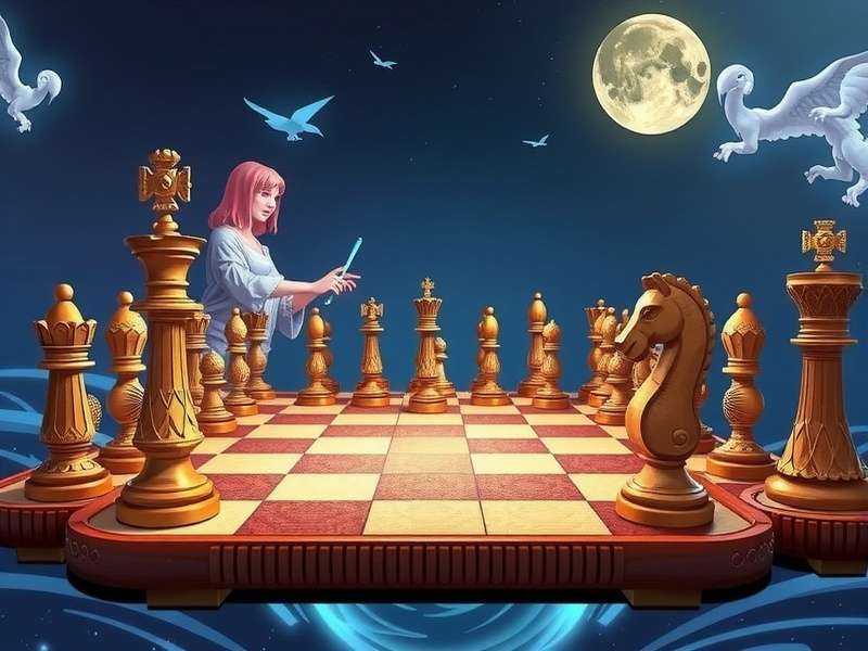 Divine Chess Game Board